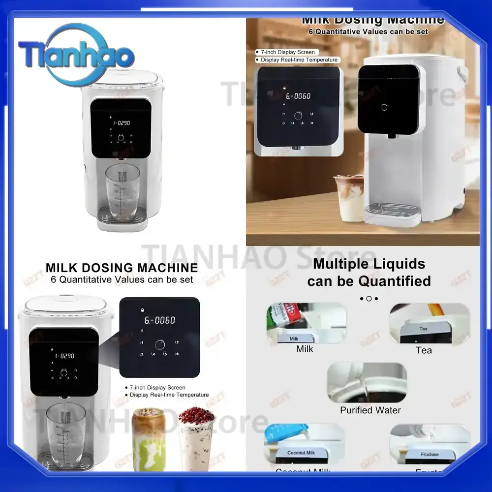 Multi-function Fructose Quantitative Dispenser Machine for Bubble Tea Milk Coconut Milk Juice Intelligent Fructose Dispenser