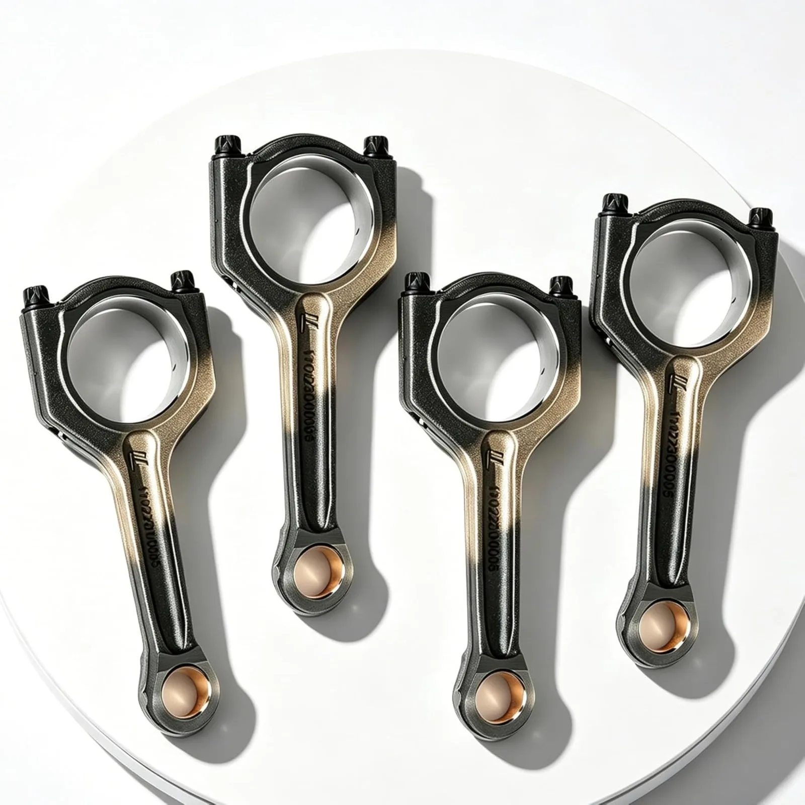 4pcs Connecting Rod 11247624616 11247-624616 Compatible for BMVV F25 F30 F31 X1 X3 320i 328i 420i 520i 528i N20 N20B20