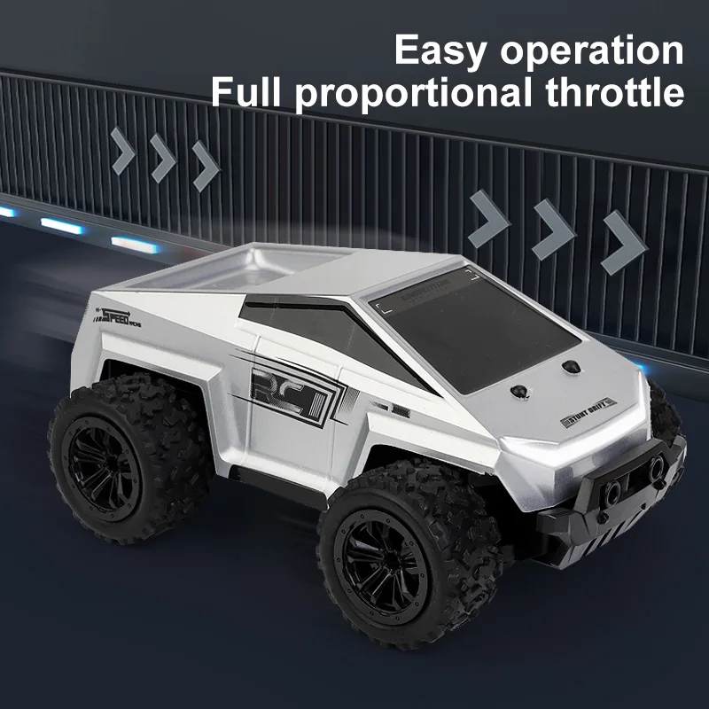 Zdalnie sterowany terenowy pojazd, kolorowe pudełko, opakowanie, symulacja upadku, zdalnie sterowany samochód, model samochodu, prezent na Boże Narodzenie dla chłopca