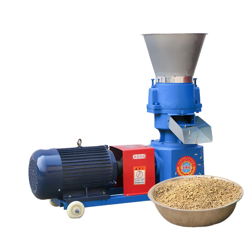 High Productivity Mini Pelletizer New Metal Feed Pellet Mill Processing Machine For Small Scale Breeding Use