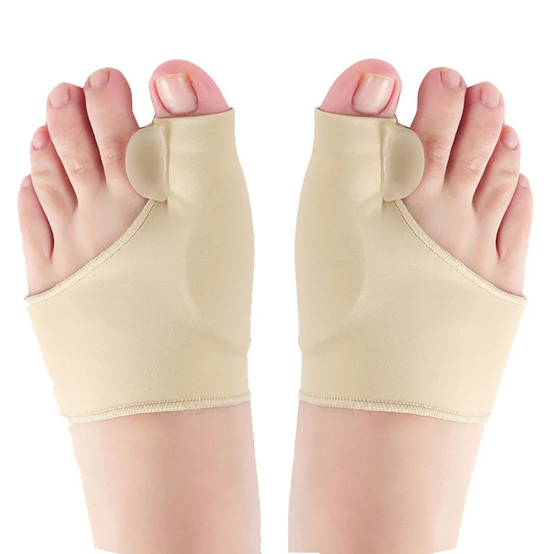 2 Stuks Teen Separator Hallux Valgus Bunion Corrector Orthesen Voeten Bone Duim Richter Correctie Pedicure Sok Stijltang Gereedschap