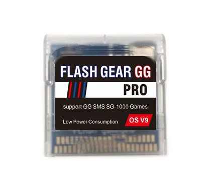 2024 New Flash Gear Game Cartridge for Sega Game Gear GG Console with 8GB Micro TF Card