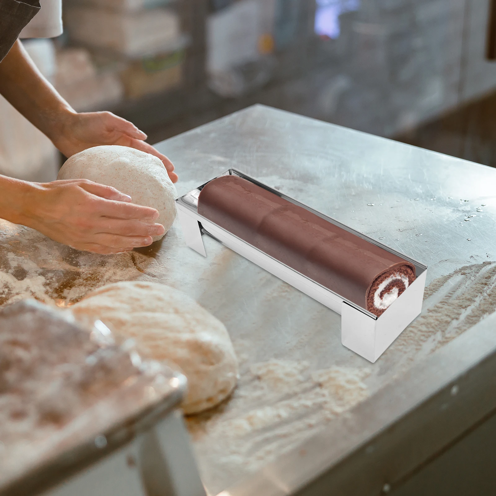 

U Shape Cake Mold Stainless Steel Baking Tray For Diy Bread Mousse Making Kitchen Bakeware Baking Mold Cake Tool