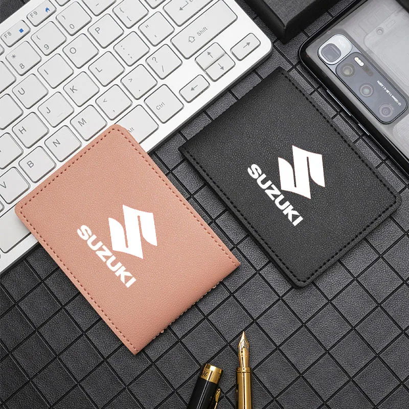 

Ultra-thin Car Driver License Cover Credit Card Holder For Suzuki Jimny Swift Samurai Vitara SX4 Alto Kaiser Ingnis DZire Swace