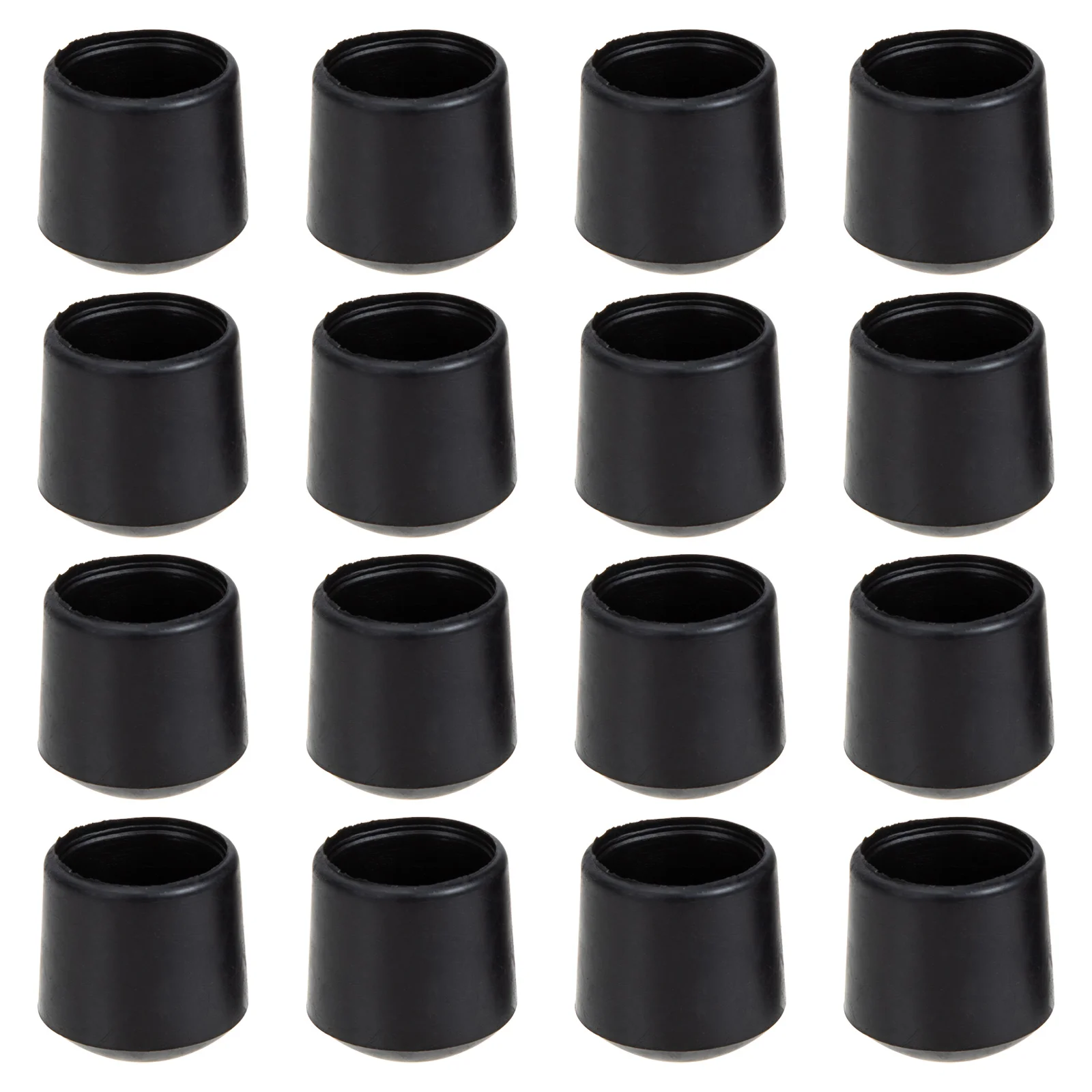 16 Pcs Foosball Accessories Rod Cover Tip Caps Iron Football Machine End Rubber Plug