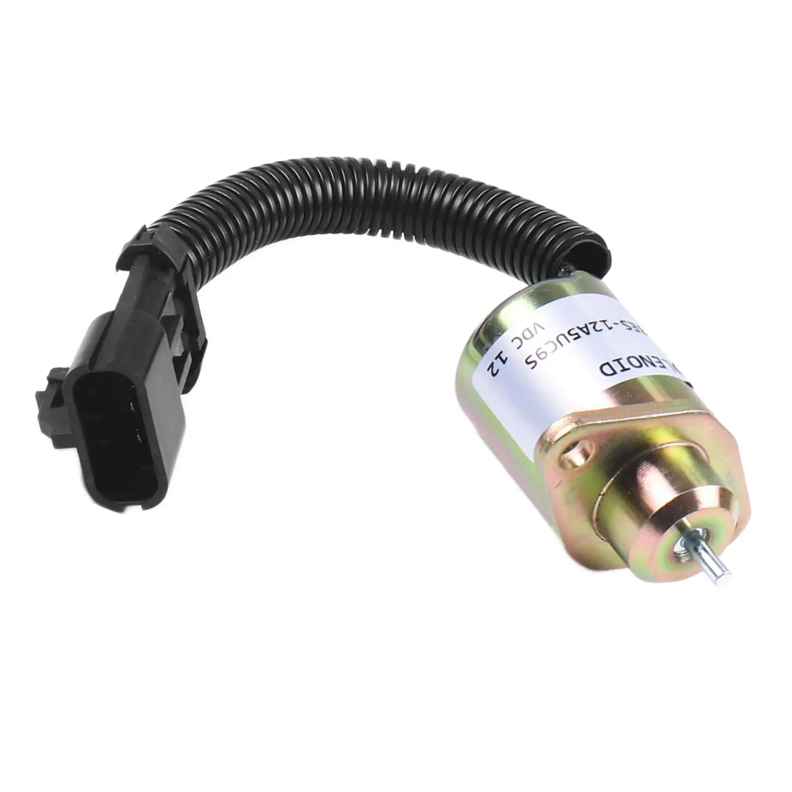 

Fuel Shutoff Solenoid Valve 1503ES-12A5UC9S 25-15230-01 for D1505 R90 D1105 engine Stop Solenoid Replacement