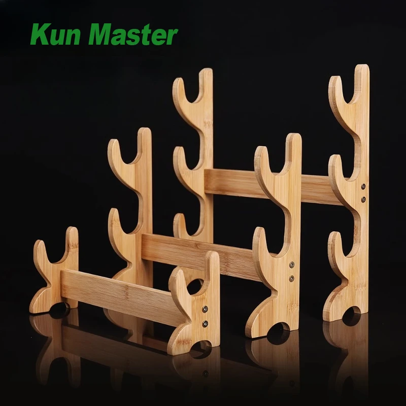 

Компактная настенная бамбуковая стойка для меча катаны, держатель для самурая, боевые искусства, оружие, декор Dojo, домашнее хранение