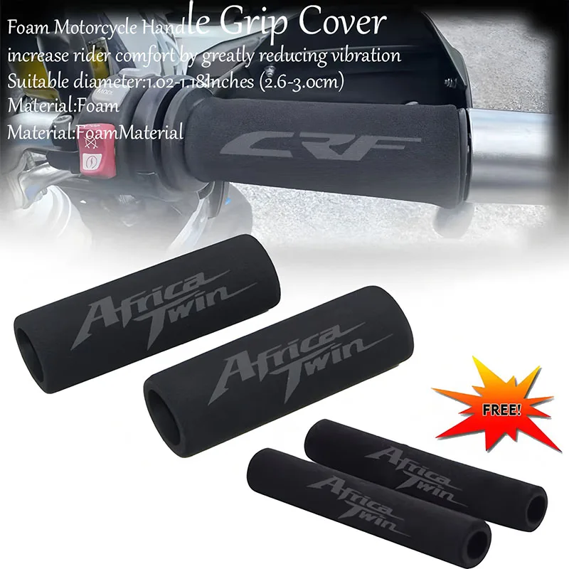 For Africa Twin CRF1100L CRF1000L Adventure XRV750 XRV 750 Motorbike Anti Vibration Handle Bar Foam Comfort Slip Over ﻿