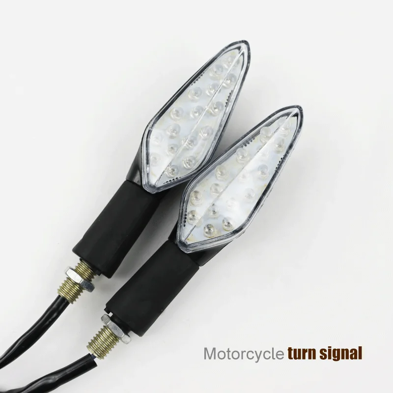 

Pit Dirt Bike Motorcycle LED Turn Signal Light Indicator Blinker Waterproof for Most Moto Flashing Warning Rear Lamp Replacement