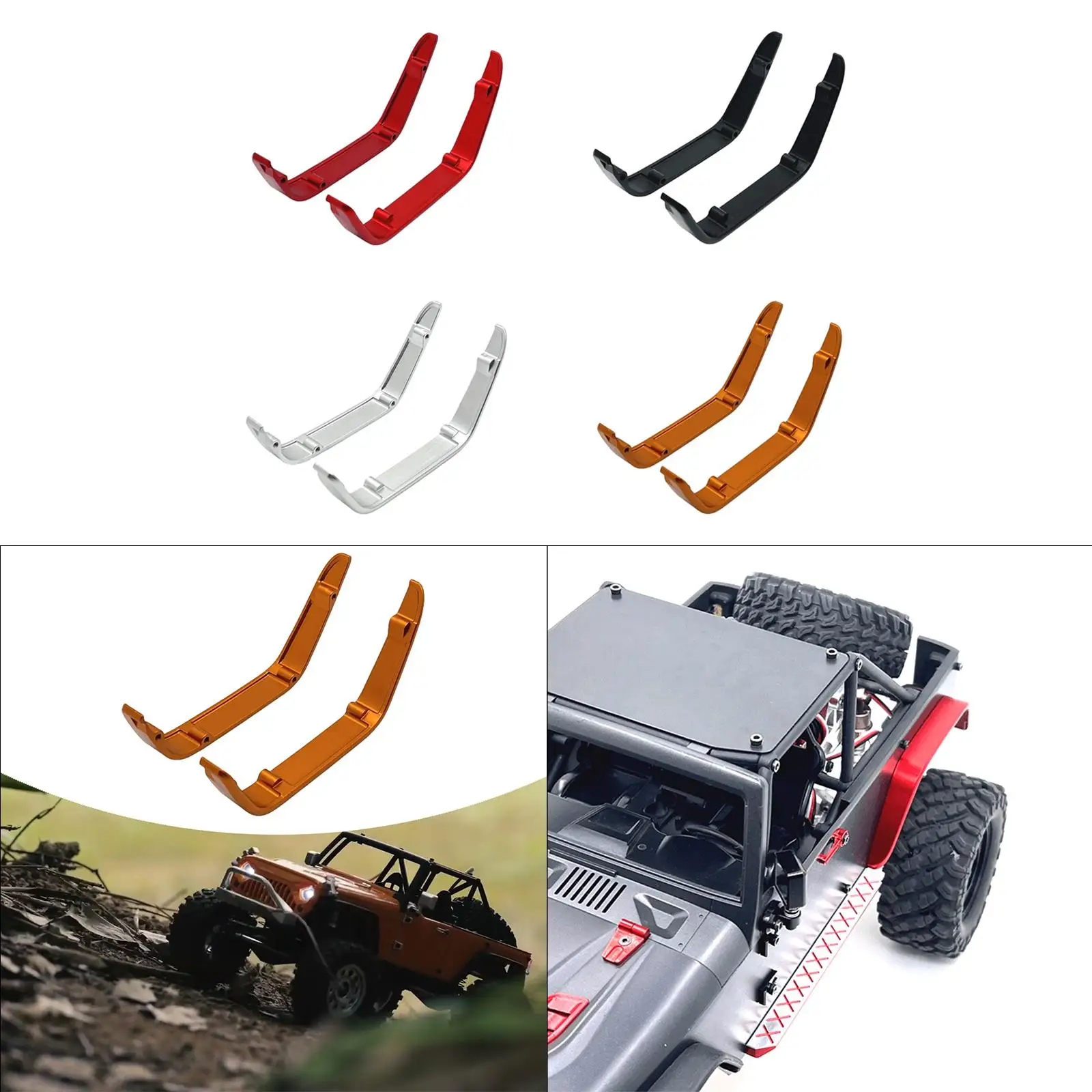 

1/12 4W RC Car Rear Left Right Fender Guard RC Vehicle Accessories for H12Y+