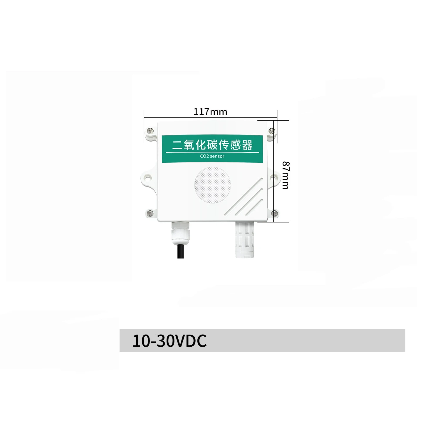High Precision CO2 Transmitter with Temperature and Humidity Monitoring for Greenhouse Gas Sensor transmitter
