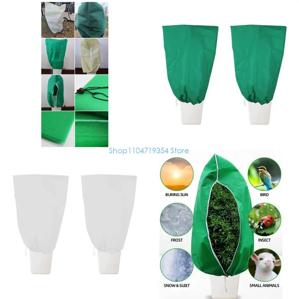 0XLD Plant Cold Insulation Nonwoven Fabric Slide Cord Easy Use 120x180cm Various Chromas