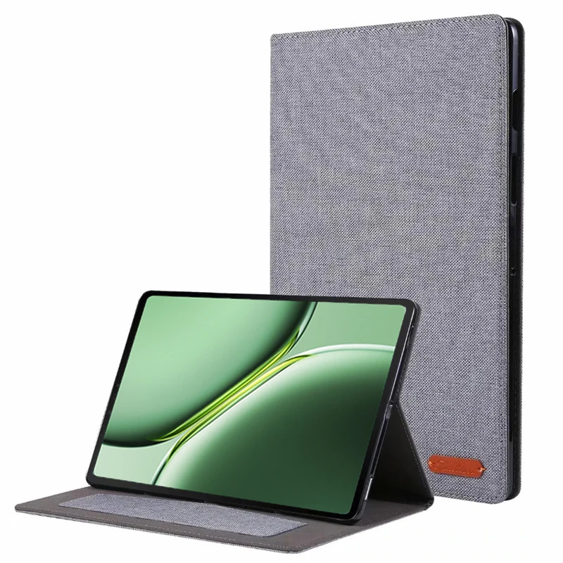 Capa flip de suporte de cowboy macio, estojo para Funda Oneplus Pad 2, Funda Pad Pro, 12,1 polegadas, 2024