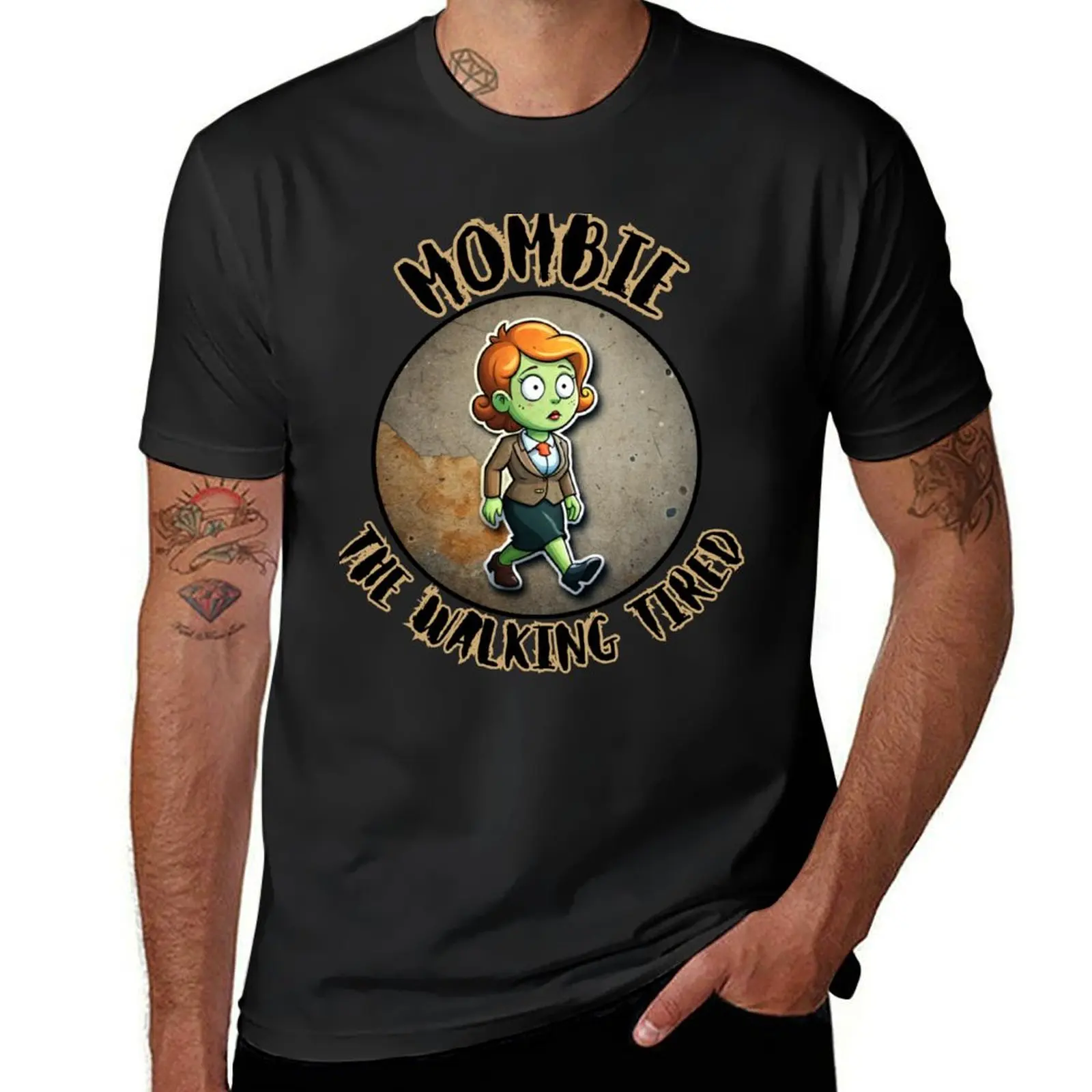 Mombie: Zombie Mom #11 T-Shirt summer tops tops black t-shirts for men