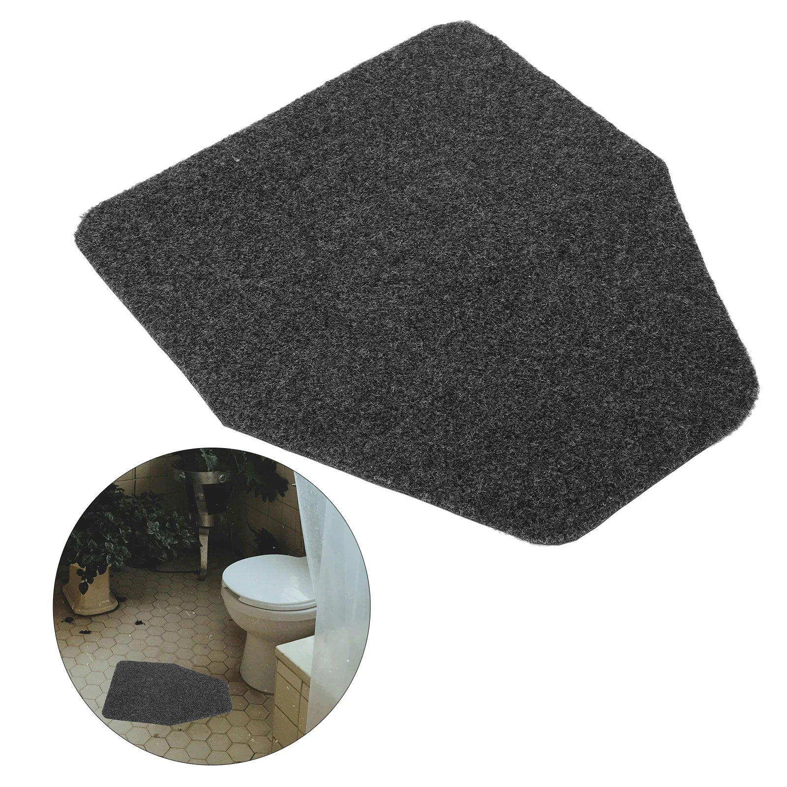 Carpet Urinal Floor Urinals for Men Potty Training Toilet Plush Anti-slip Mats