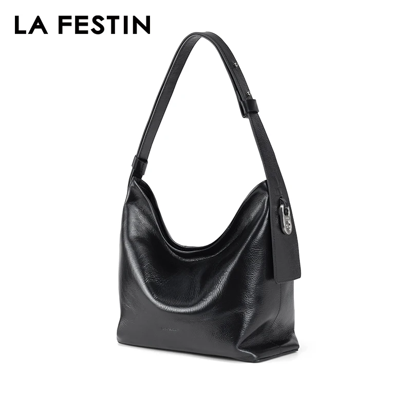 LA FESTIN Original Brand Bags for women trend 2024 Shoulder Bag Designer Luxury Handbag Female Bags Leather Bag