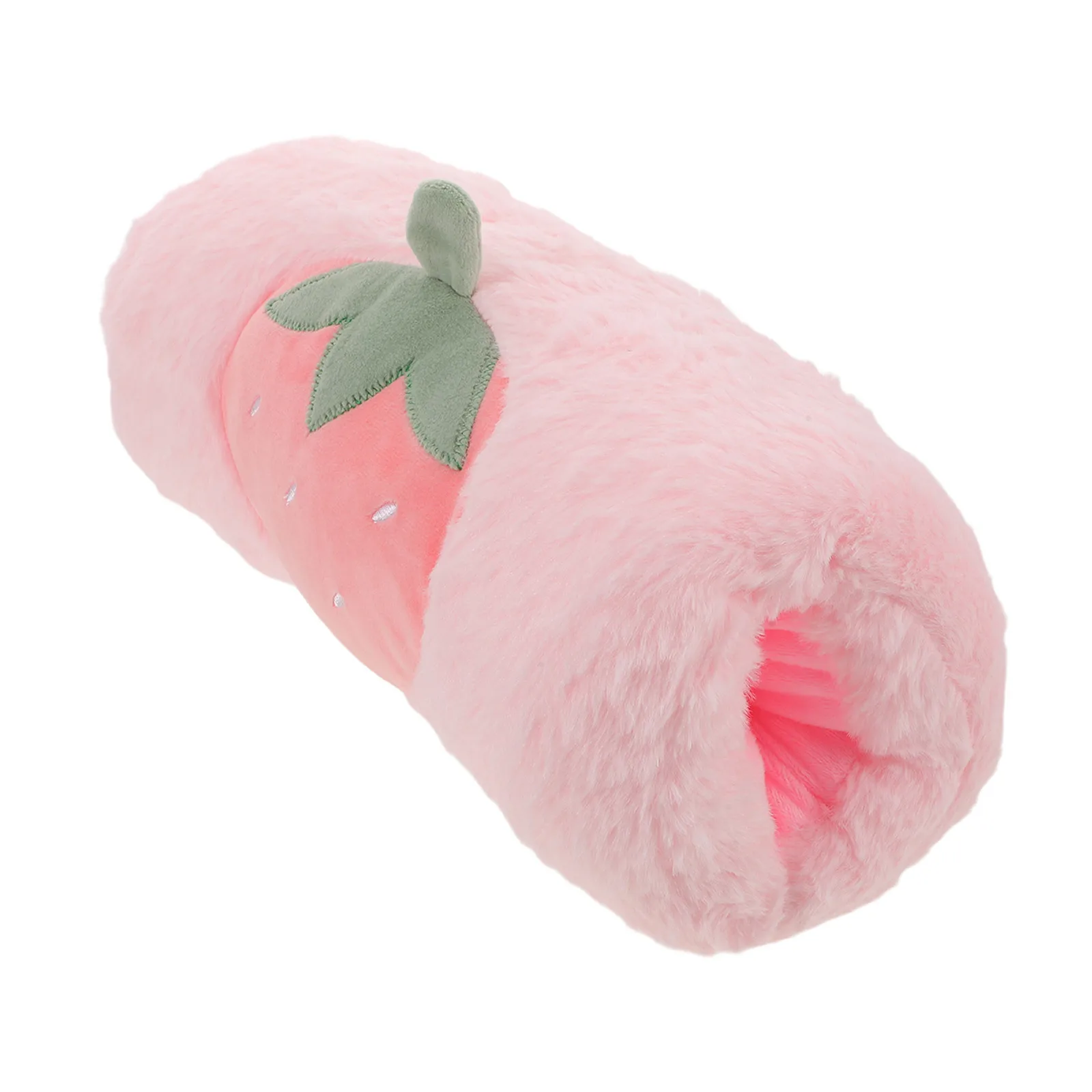 Manchon chaud Design fraise mignon hiver Portable chauffe-mains oreiller pour femmes filles étudiants doux mains réchauffant