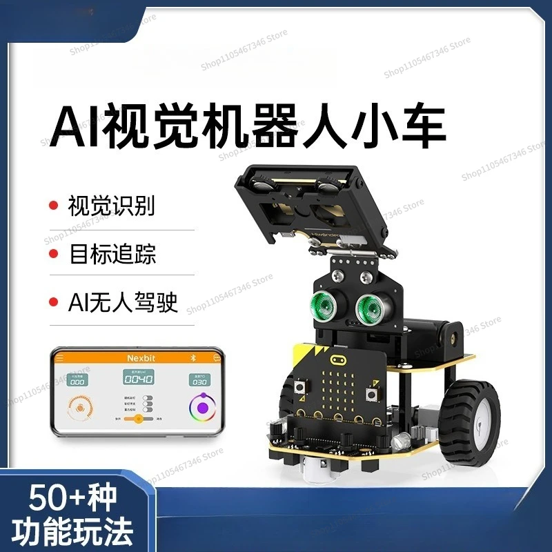 For Graphical Programming Intelligent Car AI Visual Recognition Educational Robot