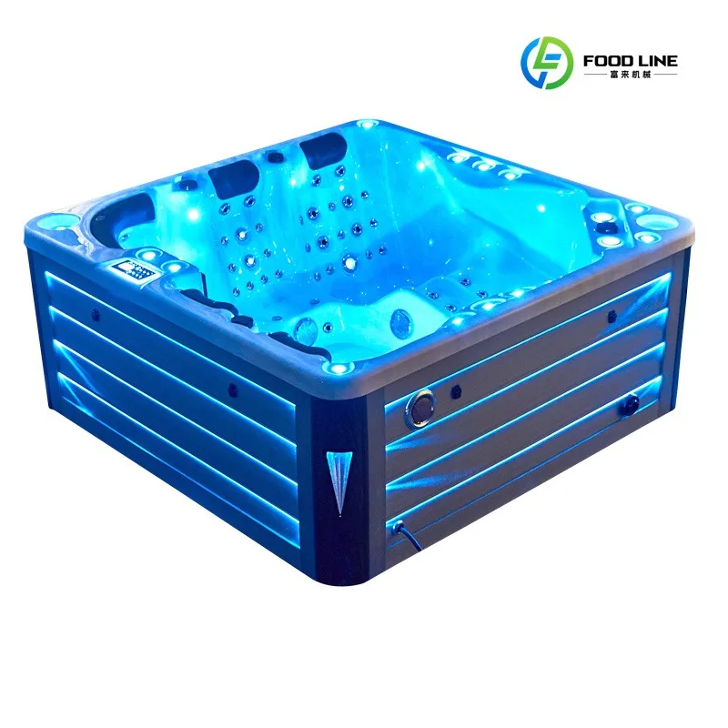 FL Customized 5 Person Luxury SPA Dollars Hot Tub Outdoor Spa Pools Massage Bathtub