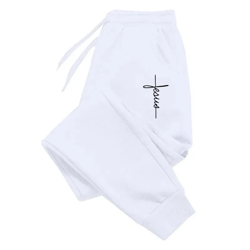 الرجال كمال الاجسام بانت الخريف الشتاء رياضية Sweatpants عارضة مريحة السراويل الرباط كامل طول السراويل سراويل للجري #4