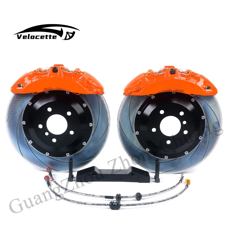 

Модификация автомобильной тормозной системы V6, передний тормозной суппорт, 6 точек, с 18-дюймовым + 355-405 мм, часть дискового тормоза для Vw Bmw E70 325i