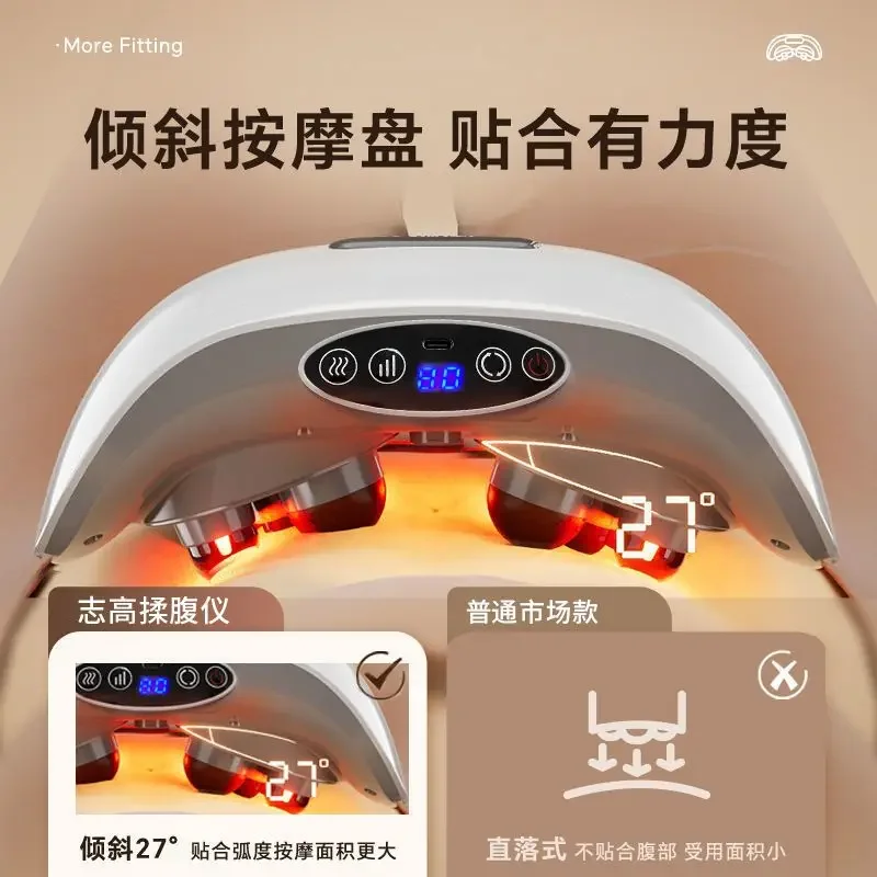 Automatic Abdominal Rubbing Instrument Moxibustion Belly Rubbing Artifact Promotes Gastric Peristalsis