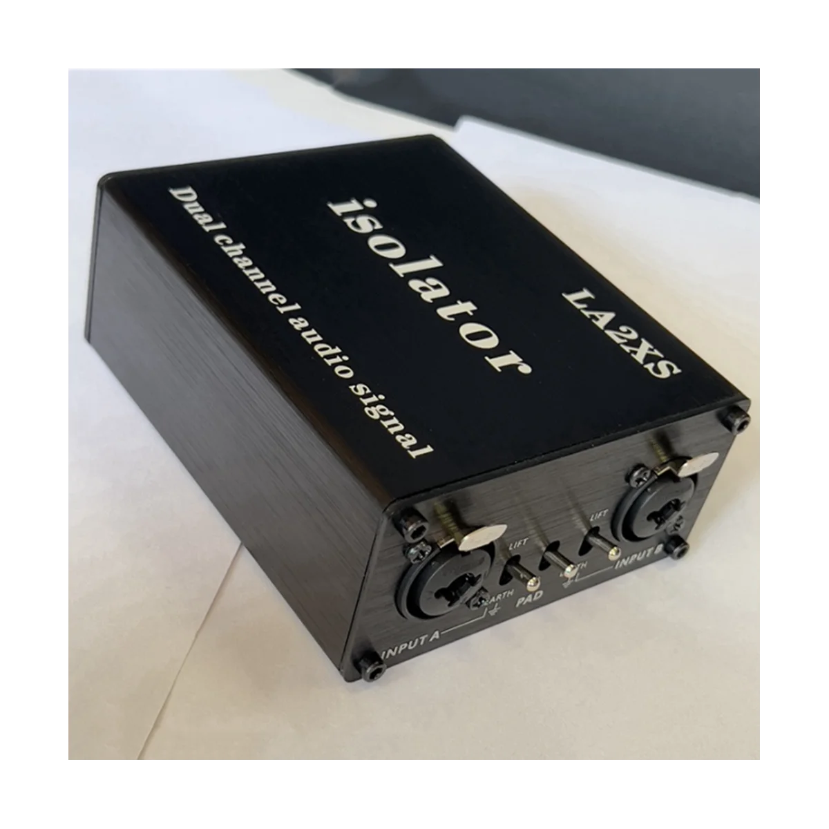 1 szt. Izolator Audio z filtrem redukującym szumy eliminujący dwukanałowy 6.5 XLR mikser Audio izolator LA2XS