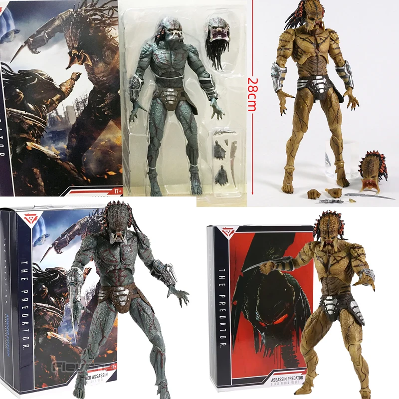 

NECA The Predator Armored Action Figure Fugitive Predator Figure NECA The Predator Deluxe Version Collectible Model Toys 28cm