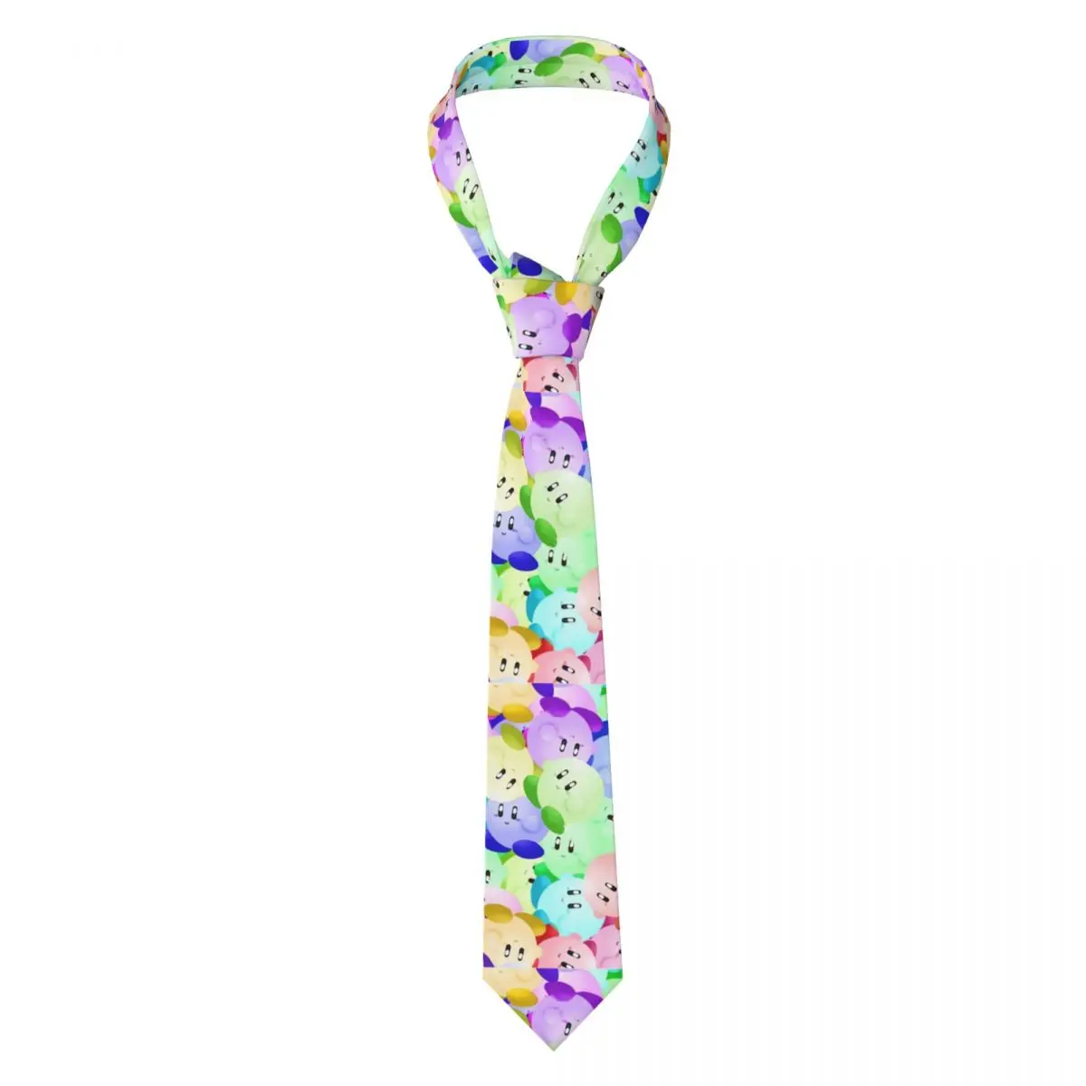 

Kirbys Necktie Unisex Silk Polyester 8 cm Classic Neck Tie for Mens Daily Wear Cravat Gift
