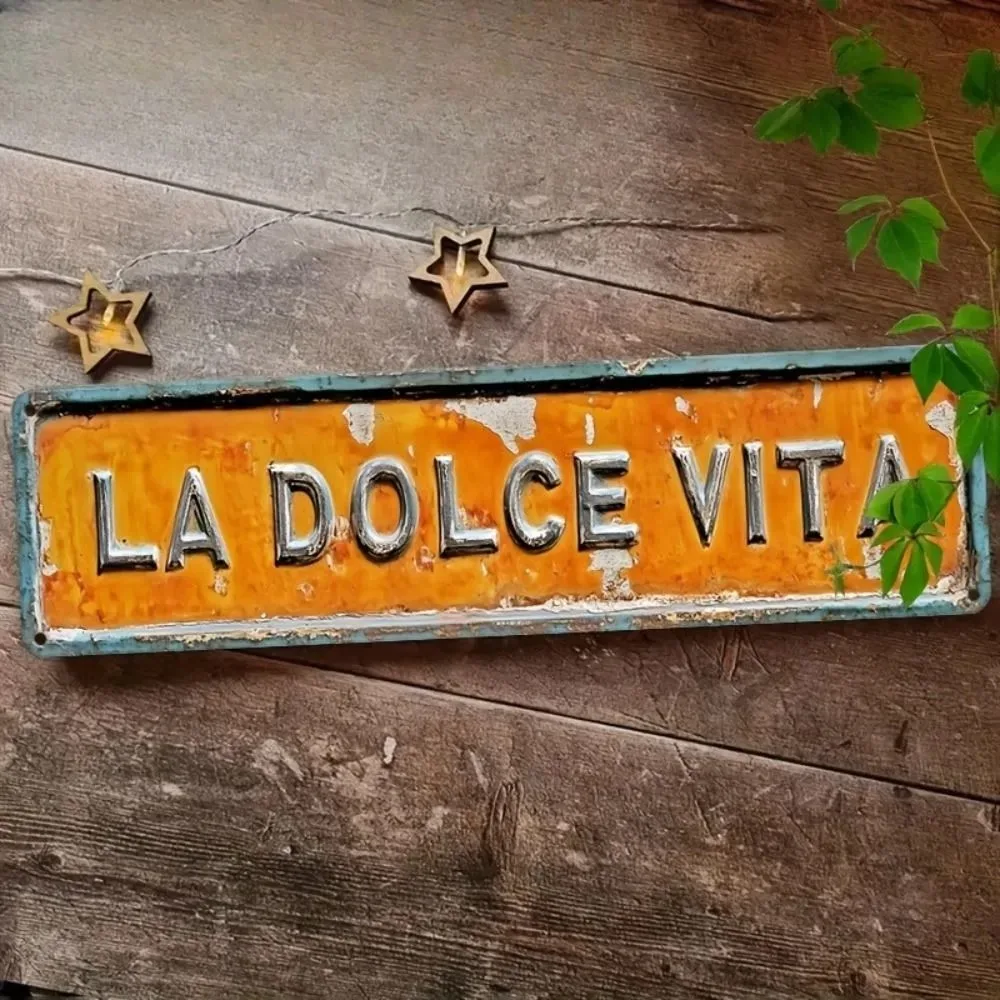 Plaque murale vintage en métal et aluminium, décoration pour la maison, le bar ou le garage