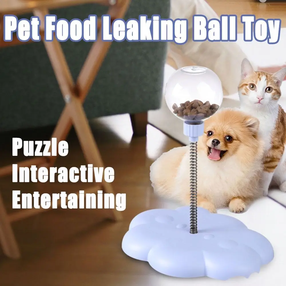 

Funny Interactive Pet Food Dispenser Suction Cup DIY Pet Snack Feeder Reliable Interactive Pet Puzzle Toys Pet Accessories