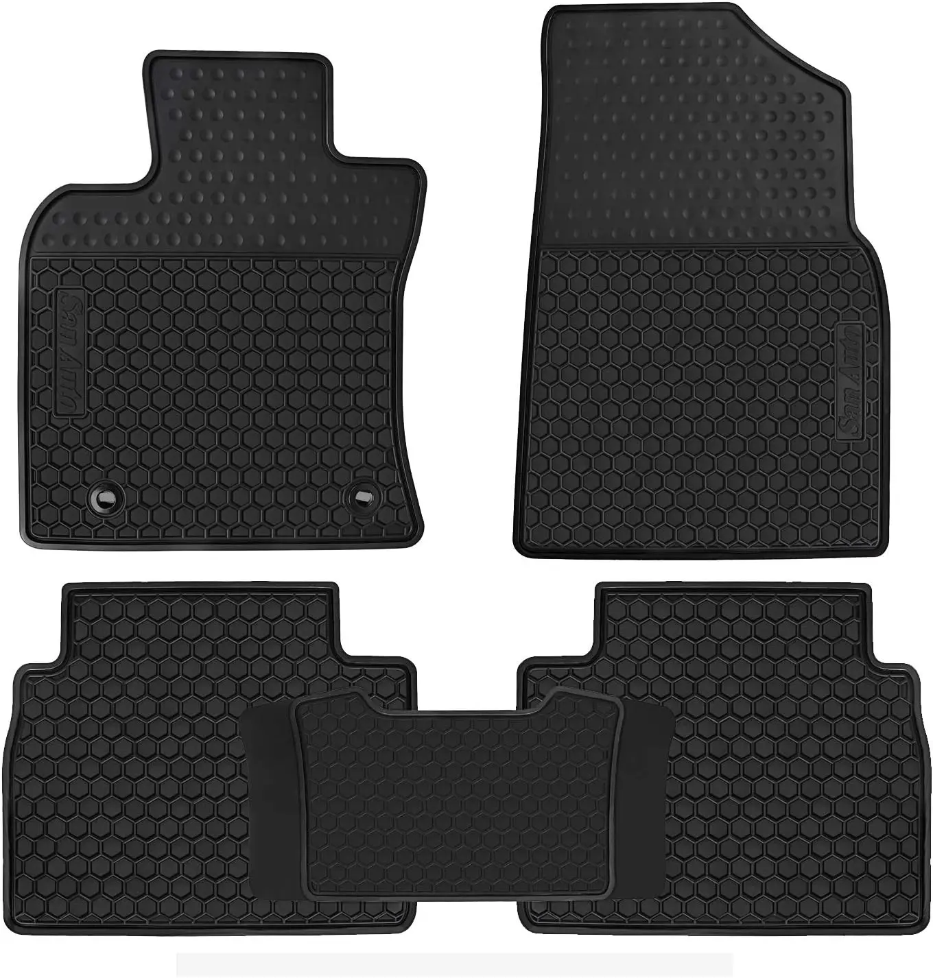 

Custom Fit Floor Mats for Toyota Camry 8th 2018-2024, Heavy Duty Rubber Liners, All-Weather Protection, Odorless