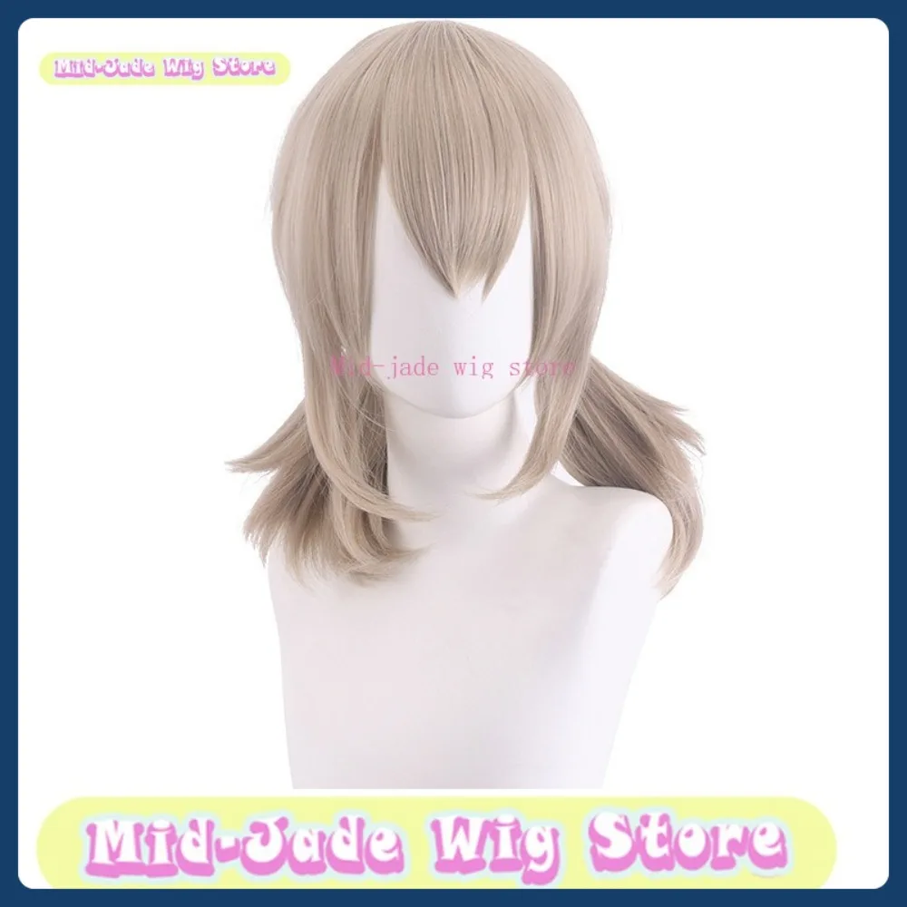 Peruca de jade médio loja xiaodouze xinyu peruca cosplay anime jogos trajes adereços perucas de dramatização