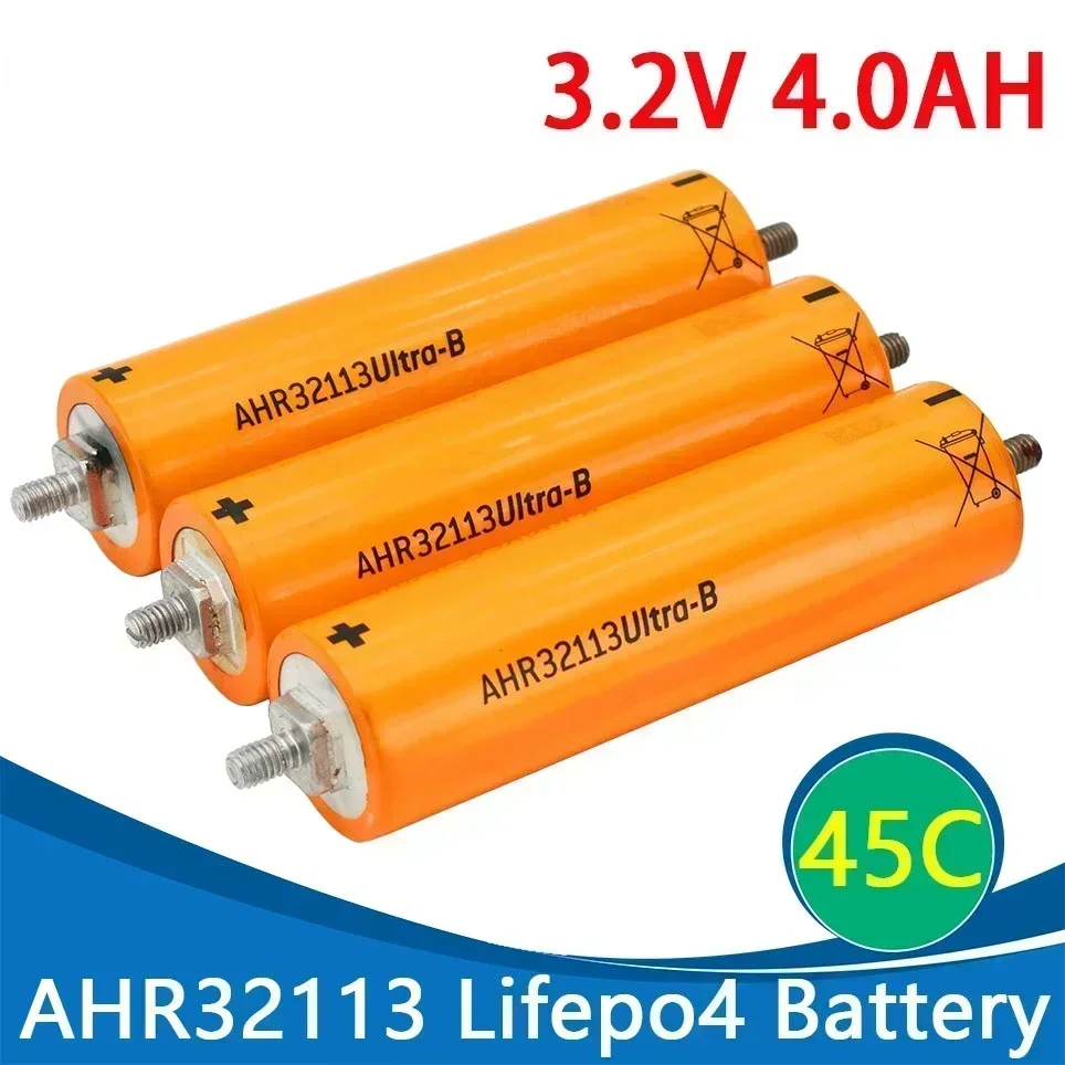 Batterie Lifepo4 rechargeable, Lithium, fer et phosphate, 3.2V, 4,0 ah, 45c, pour A123, ahr3113, nouveau, fabrication lerp16