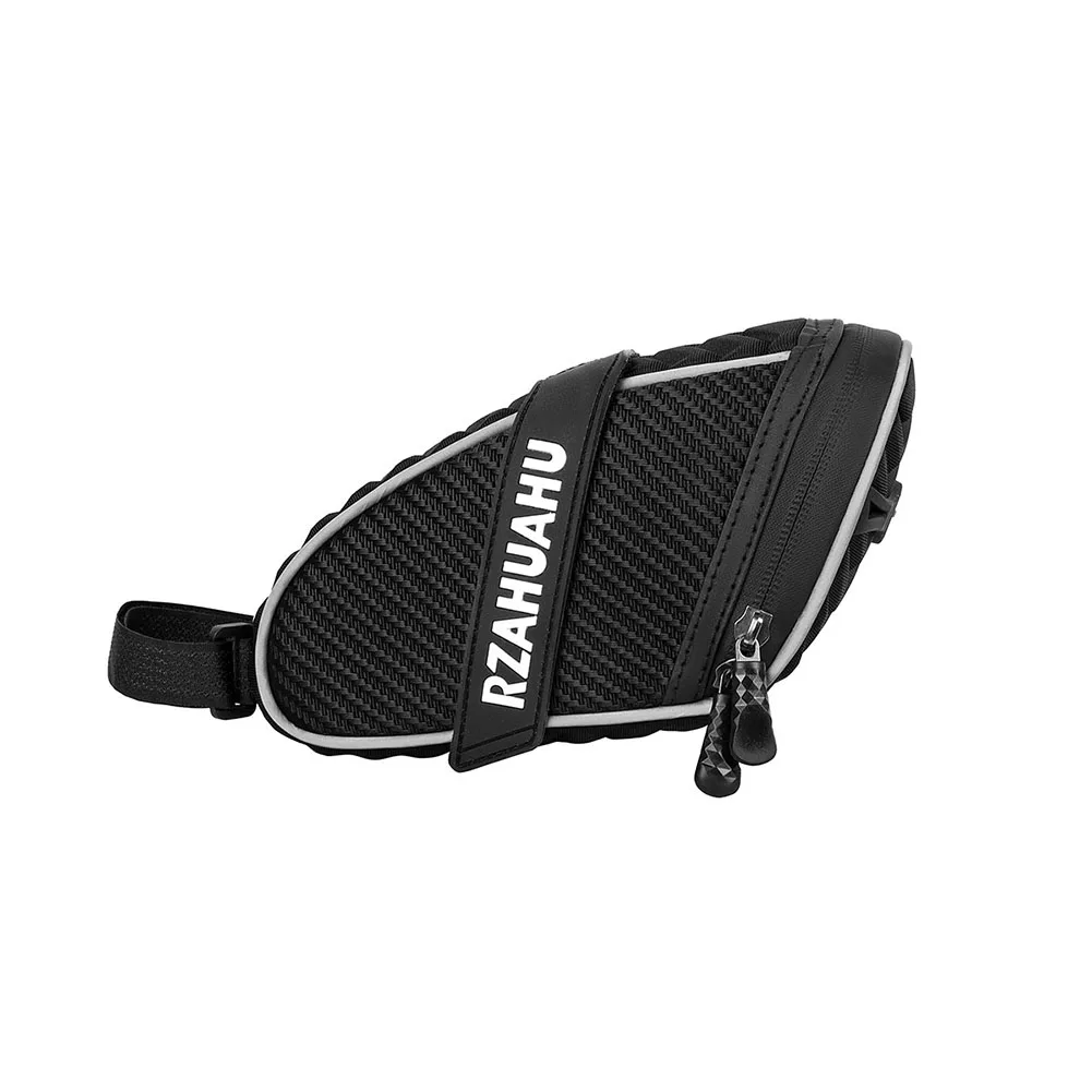 Портативная велосипедная сумка 1л, водонепроницаемая сумка для велосипеда под сиденьем, светоотражающая легкая задняя сумка для велосипеда, аксессуары для шоссейного велосипеда MTB