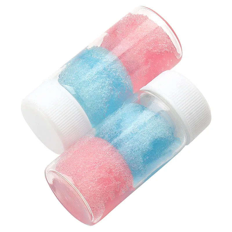 30ml pęseta do rzęs Cleaner pęseta do przedłużania rzęs narzędzia do czyszczenia z płynem do usuwania kleju i gąbką do czyszczenia kleju