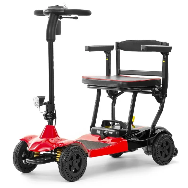 

Best Selling 17.9kg 4 Wheels Elderly Scooter Portle Folding Light Travel Handicapped Mobility Scooter With