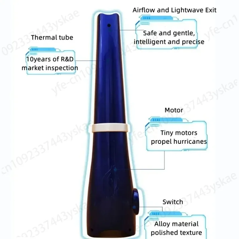 Terahertz energy light generator device electromagnetic wave therapy crystals cytometer