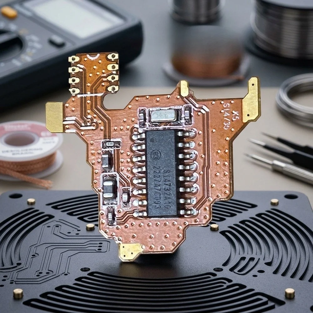 Chip And Crystal- Oscillator Component Modification Module For Quansheng For UV-K5 For Crystal Oscillator Component