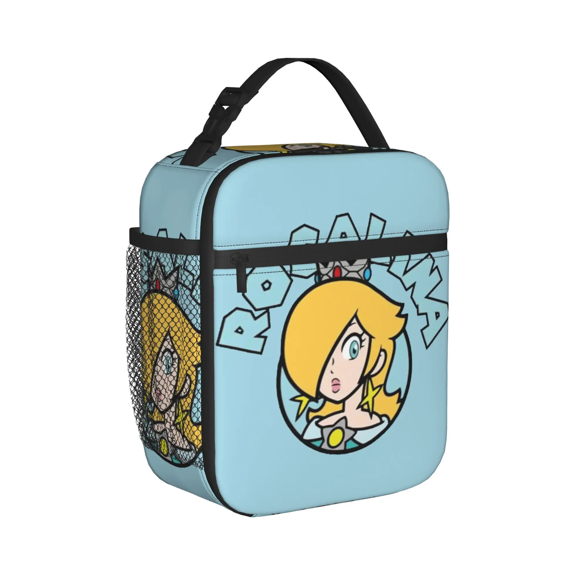 

Marioes characters Accessories Insulated Lunch Bag For Office Food Storage Bag Reusable Thermal Cooler Lunch Boxes