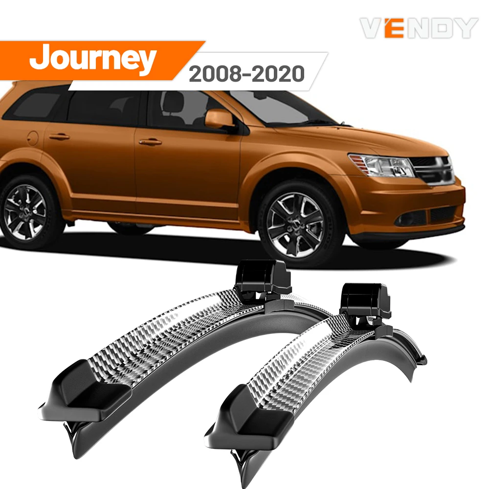 

For Dodge Journey 2008-2020 2009 2010 2011 2012 2013 2014 2015 2018 2019 2pcs Front Windshield Wiper Blades Windscreen Wipers