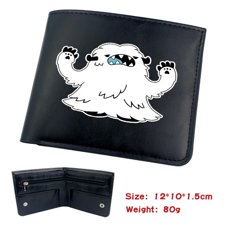 SK∞ Animation Derivative Portable Folding Wallet Short Coin Purse with Card Holder