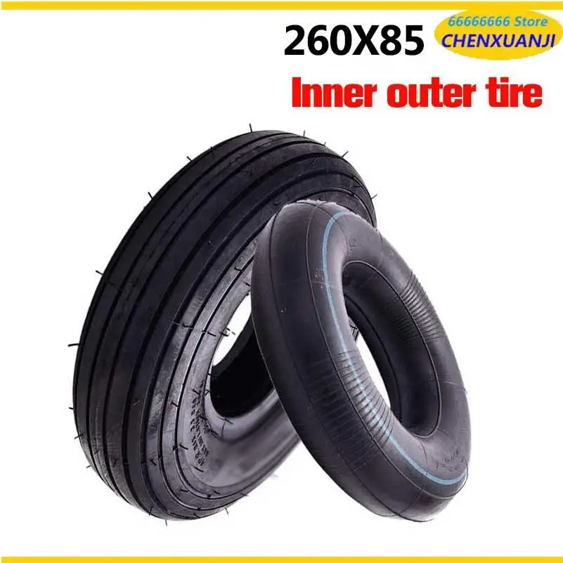 260x85 Tire 3.00-4 Inner Tube for Pocket Rocket E300 E325 EZip Scooter Mini Chopper Go Kart Bladez Gas Electric Mobility