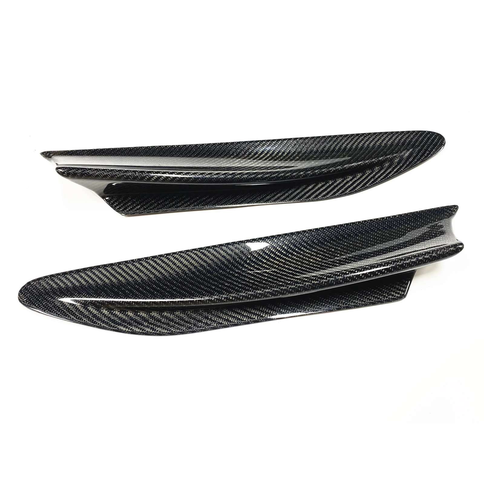 Carbon Fiber Car Front Side Fender Spoiler Fin Air Vent Cover Splitter Lip For Toyota 86 GT Subaru BRZ Scion FR-S