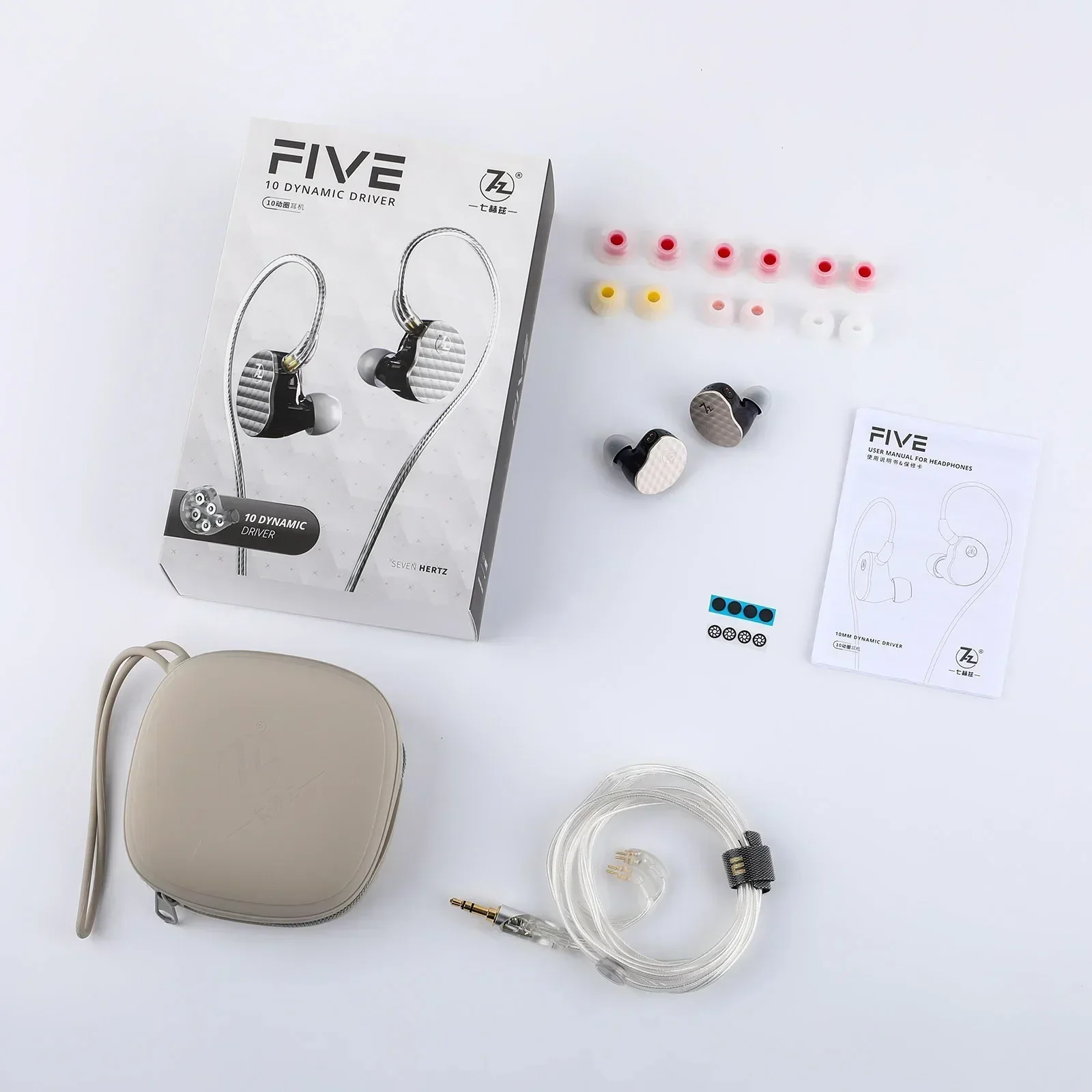 7HZ FIVE ヘッドフォン ダイナミック ドライバー IEM HiFi イヤホン