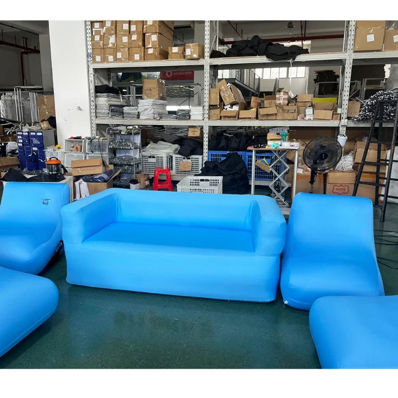

YLFFactory Customized Design Air Sealed Two People Inflatable Sofa Set Inflatable Double Seat for Exhibition Event Race