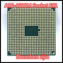 A10-Series A10-4600M A10 4600M 2.3 GHz Quad-Core Quad-Thread CPU Processor AM4600DEC44HJ Socket FS1