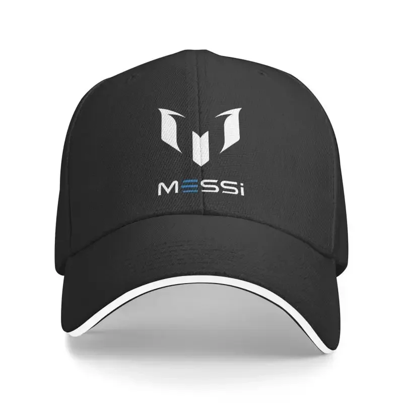 Custom White Messis 10 Football Soccer Baseball Cap Women Men Personalized Adjustable Unisex Dad Hat Spring