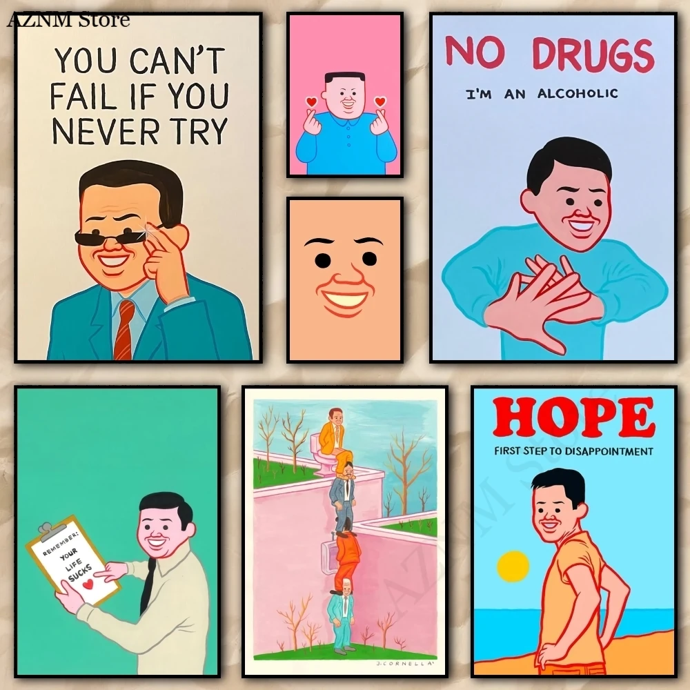 Joan Cornella Kunstdrucke, Gemälde, HD-Poster, Wohnzimmer, Schlafzimmer, Bar, ästhetische Dekoration