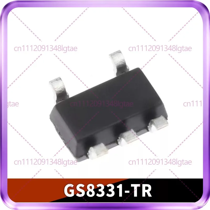 50pcs New original GS8331-TR SMD SOT23-5 single zero-drift operational amplifier chip